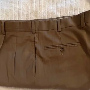 Men’s size 38x32 Tan Dress Slacks
